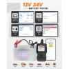 imageANCEL AD310 Pro OBD2 Scanner Diagnostic Tool ampamp Car Battery Tester ampamp Bluetooth OBD2 Reader Check Engine Code Reader for Car with Lights Reset Live Data 12V 24V Battery ChargingCranking System Test