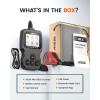 imageANCEL AD310 Pro OBD2 Scanner Diagnostic Tool ampamp Car Battery Tester ampamp Bluetooth OBD2 Reader Check Engine Code Reader for Car with Lights Reset Live Data 12V 24V Battery ChargingCranking System Test