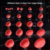 imageANCEL Automotive Red Cap Plugs Kit 23 Piece Set Suitable for Smoke Leakage Test and Various Automotive Pipeline Openings Fits for ANCEL S100 S200 S300 S1000 S2000 S3000 Automotive Smoke Machine