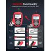 imageANCEL BA101 Car Battery Tester 12V Digital Automotive Alternator Meter Diagnostic Tool1002000 CCA Load Capacity Charging ampamp Cranking Analyzer for Truck Boat RV Marine Vehicle and More