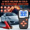 imageANCEL BA301 6V 12V Car Battery Tester 1002000 CCA Automotive Load Tester Alternator Tester Auto Digital Battery Analyzer Cranking and Charging System Test Tool for Motorcycle Car Boat Truck SUV ATVBA301