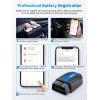 imageANCEL BD300 OBD2 Scanner Bluetooth Fits for BMW Full System Code Reader Fits for BMW Diagnostic Tool with Battery Registration Tool Service EPB CBS ETC ABS Airbag ampamp Powerful OBD2 Scanner