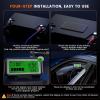 imageANCEL BM200 PRO 12V Battery Monitor 433MHZ Wireless Transmission Battery Monitor with Cranking ampamp Charging Test Voltage ampamp Temperature Monitoring Alarm Function for Car Motocycle RV Truck ampamp Boat