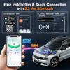 imageANCEL BM300 12V Battery Monitor Bluetooth 40 Automotive Voltmeter with Charging Cranking System Test ampamp Alarm  Compatible for Solar Power Systems RVs Motorcycles Boats Cars and TrucksOrange