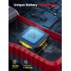 imageANCEL BST500 Car Battery Tester with Printer 12v 24v Automotive Battery Load Tester Cranking Charging System Analyzer 9999 Accuracy for Car Motorcycles Truck SUV ATV RV and More