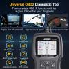 imageANCEL FD700 Full System OBD2 Scanner Fits for Ford Lincoln Mercury Vehicles All Functions Automotive Disgnostic Scan Tool with Battery Registration ABS SRS SAS BMS Oil Reset TPMS Engine IQA EPB Regenblack