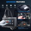 imageANCEL HD3400 Pro Heavy Duty Truck Scanner Lifetime Free Updates DPF Regen for Cummins Detroit Caterpillar ampamp Paccar Wide Compatibility with US Trucks 2in1 Code Reader for Trucks ampamp Cars