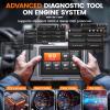 imageANCEL HD3600 Heavy Equipment Diagnostic Tool with DPF Regen Full System Heavy Duty Truck Scanner Machinery Scan Tool Diesel Code Reader Fit for Cummins Caterpillar John Deere Komatsu YanmarampampCaseblack