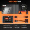 imageANCEL HD3600 Heavy Equipment Diagnostic Tool with DPF Regen Full System Heavy Duty Truck Scanner Machinery Scan Tool Diesel Code Reader Fit for Cummins Caterpillar John Deere Komatsu YanmarampampCaseblack