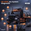 imageANCEL HD431 Heavy Duty Truck Scanner 2025 New Diesel Diagnostic Scan Tool DPF Regen and Reset for Detroit Paccar Lifetime Free Updates Full System HDOBD ampamp OBD2 Trucks ampamp Cars 2 in 1 Code Reader