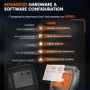 imageANCEL Heavy Duty Truck Scanner HD601 All System Diesel Diagnostic Scan Tool fits for Cummins Detroit Freightliner International Paccar Check Engine for Truck ampamp Car 2 in 1 Code ReaderHD601