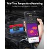 imageANCEL IR101 Thermal Imaging Camera for Android USBC Smartphones  256x192 IR Resolution 25Hz Frame Rate Infrared Camera 024W LowPower Accurate Thermal Imager for Home HVAC Plumbing InspectionIR101 Silver fit for Android USB C Port