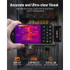 imageANCEL IR101 Thermal Imaging Camera for Android USBC Smartphones  256x192 IR Resolution 25Hz Frame Rate Infrared Camera 024W LowPower Accurate Thermal Imager for Home HVAC Plumbing InspectionIR101 Grey fit for Android USB C Port