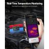 imageANCEL IR101 Thermal Imaging Camera for Android USBC Smartphones  256x192 IR Resolution 25Hz Frame Rate Infrared Camera 024W LowPower Accurate Thermal Imager for Home HVAC Plumbing InspectionIR101 Silver fit for iOS Lightning Port