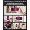 imageANCEL IR101 Thermal Imaging Camera for Android USBC Smartphones  256x192 IR Resolution 25Hz Frame Rate Infrared Camera 024W LowPower Accurate Thermal Imager for Home HVAC Plumbing InspectionIR101 Silver fit for Android USB C Port