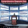 imageANCEL JP700 JOBD OBD2 Japanese Car Scanner JDM Automotive Code Reader Check Engine Light OBDII Diagnostic Scan Tool Fits for Toyota Nissan Honda Mazda Subaru Vehicle DiagnosisJP700