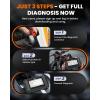 imageANCEL MT500 PRO Motorcycle Scanner Full System Motorcycle OBD2 Scanner for 1000 Models 30 Service Functions 8 Adapters Fits for Harley Honda Yamaha Indian Kawasaki Suzuki Polaris BRP Victoryred