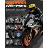 imageANCEL MT500 PRO Motorcycle Scanner Full System Motorcycle OBD2 Scanner for 1000 Models 30 Service Functions 8 Adapters Fits for Harley Honda Yamaha Indian Kawasaki Suzuki Polaris BRP Victoryred