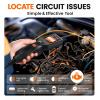 imageANCEL PB500 Automotive Power Circuit Probe Tester Kit 1224V Car Electrical ShortOpen Breaker Finder ACDC Diode Resistance Frequency Injector Relay Tester Duty CycleDigital MultimeterOhmmetersALPB50