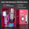 imageANCEL S3000US Smoke Machine Automotive with Builtin Air Compressor Pressure Gauge ampamp Adjustable Flow Meter Automotive Smoke Machine Leak Detector for EVAP Fuel Vacuum System ampamp MoreRed