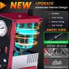 imageANCEL Smoke Machine Automotive Built in Air Pump EVAP Smoke Machine Leak Tester with Pressure Gauge Flow Meter Odorless Automotive Smoke Machine Leak Detector Vacuum Smoke Tester Automotive