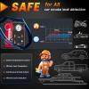 imageANCEL Smoke Machine Automotive Built in Air Pump EVAP Smoke Machine Leak Tester with Pressure Gauge Flow Meter Odorless Automotive Smoke Machine Leak Detector Vacuum Smoke Tester Automotive