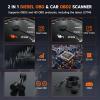 imageANCEL V5 HD Heavy Duty Truck Scanner2025 Elite Bidirectional Diesel Diagnostic Scan Tool40 Resets Full System Diagnostic Tool Code Reader ABS SRS DPF Regen for Truck ampamp Commercial Vehicleblack