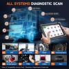 imageANCEL X7HD 10 Heavy Duty Truck Scanner Semi Trucks Full System Diagnostic Tool Bidirectional Diesel Scan Tool with DPF ECU Coding 40 Reset for Cummins Detroit Caterpillar Volvo Paccar etcBlack