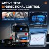 imageANCEL X7HD 10 Heavy Duty Truck Scanner Semi Trucks Full System Diagnostic Tool Bidirectional Diesel Scan Tool with DPF ECU Coding 40 Reset for Cummins Detroit Caterpillar Volvo Paccar etcBlack