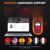 imageAncel VD500 OBD2 Scanner Diagnostic Tool for Volkswagen VW Audi Skoda Seat Diagnosis Check Engine Light EPB ABS SRS Code Reader Oil Throttle Position Adaption Brake Pad Reset