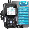 imageANCEL BZ700 OBD2 Scanner fit for Mercedes Benz Sprinter SmartFull System Car Code Reader Diagnostic Tool with All Reset Services Battery Registration ABS Bleed Airbag EPB Oil SAS TPS CKP Active TestBLACK
