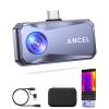 imageANCEL IR101 Thermal Imaging Camera for Android USBC Smartphones  256x192 IR Resolution 25Hz Frame Rate Infrared Camera 024W LowPower Accurate Thermal Imager for Home HVAC Plumbing InspectionIR101 Grey fit for Android USB C Port