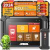 imageANCEL V6HD Heavy Duty Truck Scanner 2024 Diesel Diagnostic Scan Tool with Wide US Diesel Truck Compatibility 40 Resets ECU Coding Free Update DPF Regen for Cummins Caterpillar Paccar Detroit