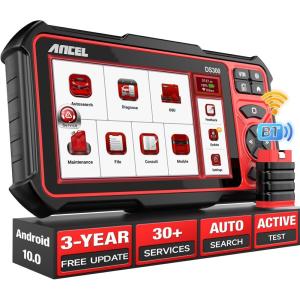 imageANCEL DS300 Bidirectional Tool Full System OBD2 Scanner Diagnostic Tool Wireless Car Code Reader with 30 Resets Diagnostic Scanner for All Vehicles FCA Autoauth 3Year Updates