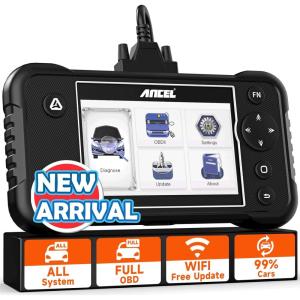 imageANCEL FX3300 OBD2 Scanner All System Scan Tool WiFi Update Car Scanner Diagnostic Tool Check Engine Code Reader Diagnostic Scanner for CarsFX3300