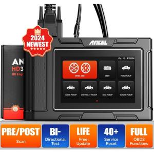 imageANCEL HD3500 Pro Pickup Truck OBD2 Scanner with BidirectionalService Reset All Systems Diesel Diagnostic Tool Light Truck ampamp Car 2 in 1 Code Reader for FordDodgeChevyGMCToyotaHondaNissanIsuzu