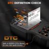 imageANCEL AD530 OBD2 Scanner Diagnostic Tool Universal Check Engine Code Reader with Live Data Car Diagnostic Tool with Upgraded Battery Tester ampamp All OBD2 Functions for 1996 Vehicles Upgraded AD310Black