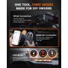 imageANCEL BD310 OBD2 Scanner Diagnostic Tool  3 in 1 OBD2 Scanner Bluetooth  App Based OBDII Scan Tool for Android ampamp iPhone  Check Engine Light Code Reader  Wired Bluetooth and Headsup Display