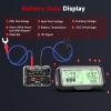 imageANCEL BM200 PRO 12V Lead Acid Battery Monitor ampamp Tester 433MHZ Wireless Transmission with Cranking Charging Voltage Temperature Test ampamp Alarm Auto Standby Suitable For Car Truck RV ATV SUV Boat Etc