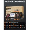 imageANCEL BT521 3in1 Car Battery Charger Tester and Maintainer for 12V LeadAcid Batteries 5A Smart Trickle Charger and Desulfator with Overcharge Protection ampamp Temperature Compensation LCD Display