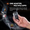 imageANCEL Echo OBD2 Scanner Bluetooth  All Systems Code Reader Car Diagnostic Tool for iOS Android Vehicle Scanner for Oil Light ampamp Brake Reset Battery Registration  Bidirectional Scan Tool Live Data