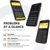 imageANCEL Echo OBD2 Scanner Bluetooth  All Systems Code Reader Car Diagnostic Tool for iOS Android Vehicle Scanner for Oil Light ampamp Brake Reset Battery Registration  Bidirectional Scan Tool Live Data