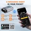 imageANCEL Echo OBD2 Scanner Bluetooth  All Systems Code Reader Car Diagnostic Tool for iOS Android Vehicle Scanner for Oil Light ampamp Brake Reset Battery Registration  Bidirectional Scan Tool Live Data