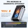 imageANCEL Echo OBD2 Scanner Bluetooth  All Systems Code Reader Car Diagnostic Tool for iOS Android Vehicle Scanner for Oil Light ampamp Brake Reset Battery Registration  Bidirectional Scan Tool Live Data