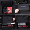 imageANCEL Large Hard Protective Case Waterproof Shockproof Eva Bag for S3000 S3000 PRO Smoke Tester  HD3300 HD3300 Plus HD3300 PRO HD3400 HD3400Pro HD3600 Heavy Truck Scanner  DS100 DS200 Car Scan Tool