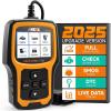 imageANCEL AD410 Enhanced OBD2 Scanner Vehicle Code Reader for Check Engine Light Automotive OBD II Scanner Fault Diagnosis OBDII Scan Tool for All OBDII Cars 1996 BlackYellow