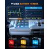 imageBA101 PRO Battery Tester 12Vampamp24V with Color Display Cranking ampamp Charging System Automotive Battery Load Analyzer for Car Truck SUV RV Boat Heavy Duty Vehicles