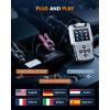 imageBA101 PRO Battery Tester 12Vampamp24V with Color Display Cranking ampamp Charging System Automotive Battery Load Analyzer for Car Truck SUV RV Boat Heavy Duty Vehicles