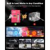 image:imageANCEL L3000 Digital Automotive Smoke Leak Detector with LED Pressure Gauge  EVAP System amp FullVehicle Leak Tester for Gasoline and Diesel Engines Professional Smoke Machine ToolRed