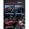 image:imageANCEL BM300 Bluetooth Battery Monitor amp BA101 Battery Tester Bundle  RealTime Battery Monitoring VoltageTemperature Alerts amp Comprehensive Testing for Automotive amp Motorcycles
